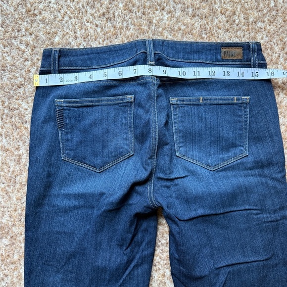 Paige Jeans Skyline Ankle Peg Sz 29 Denim Mid Rise USA Made - Picture 5 of 5